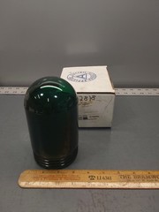 NOS Appleton VGL-1GR Green Glass Globe Incandescent Fixtures 60-150W