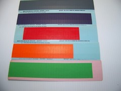 Brady Self Sticking Perma-Code Wire Markers LETTERS, NUMBERS, COLORS