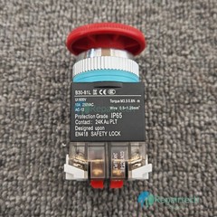 New For Kacon B30-81L Emergency Stop Switch Button 10A 250V 600V IP65