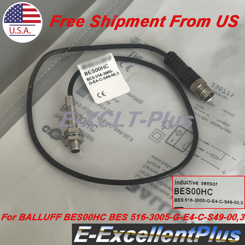 New Proximity Sensor For BALLUFF BES00HC BES 516-3005-G-E4-C-S49-00,3 10-30VDC