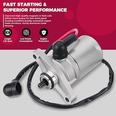 Starter for GY6 49cc 50cc Scooter Moped 139QMB/QMA Chinese Model: GY6 starter