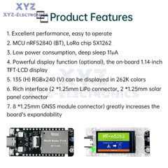 HelTec AutoMation Node T114 LoRa Development Board nRF52840 SX1262 Module Type-C