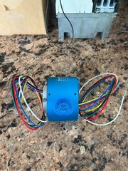 SenRing (Hollow Shaft) Through Hole Slip Ring H2578-0610, Rotating Connector
