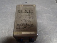 Corcom 10ESK1 EMI Filter 10A 120/250V 50/60Hz Used With Warranty