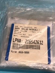 2 AMAT 0020-70595 Fab Cover Gen Rack AC Power Inlet, 185961