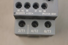 SIEMENS SIRIUS 3RU2126-4EB0 OVERLOAD RELAY