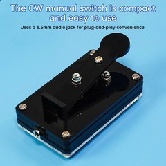 DIY CW Trainer Morse Code Decoder Keyer Interpreter DIY Electronic Component Kit
