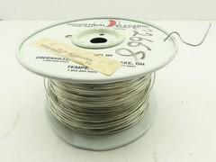 Industrial Electric 14 Ga Solid Uninsulated Tinned Coper Wire Partial 1000′ Roll