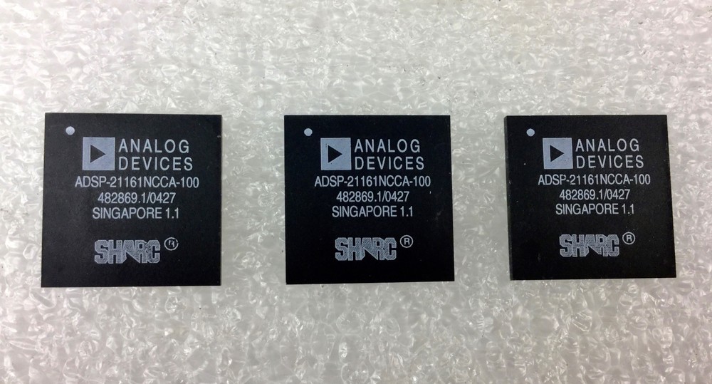 ANALOG DEVICES ADSP-21161NCCA-100 DIGITAL SIGNAL PROCESSOR [SET OF 3] NEW NO BOX