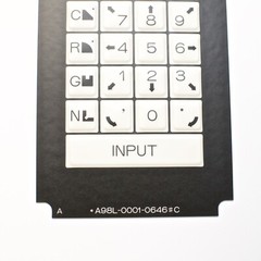 FANUC membrane keysheet keypad P/N: A98L-0001-0646#C