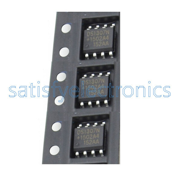10PCS NEW DS1307 DS1307Z SOP-8 RTC SERIAL 512K I2C Real-Time Clock IC