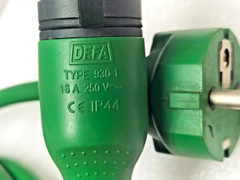 DEFA Miniplug Connection Cable Type 930-1 | 16A 250V Engine Heater Power Cord