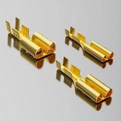 6PCS/Pack Hi-Fi WC63G/WC63R Gold/Rhodium Plated Terminals 8-Layer Shielded 6.3mm