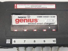 Noco Genius GEN5 5 Bank Charger, 50A, 70-130VAC