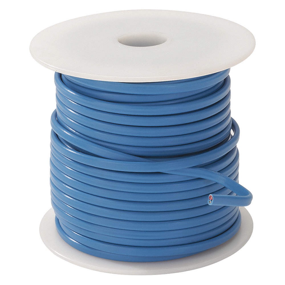 GRAINGER APPROVED 5ZPW7 Thermocouple Wire,T,20AWG,Blu,50ft 5ZPW7