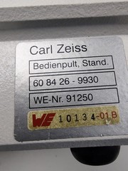 Carl Zeiss 608426-9930 Joystick Controller 60 84 26 – 9930 Control Panel