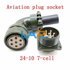 Aviation Plug MR-PWCNS2 For FANUC Servo Motor Plug 24-10S 7-hole Plug