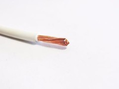 AUTOMOTIVE WIRE 10 AWG HIGH TEMP GXL WIRE WHITE 25 FT MADE IN U.S.A