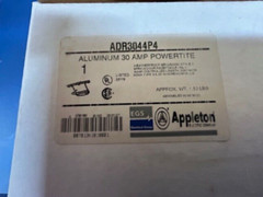 *FREE SHIPPING* APPLETON ADR3044P4 30A 4W 4P PIN-SLEEVE RECEPTACLE