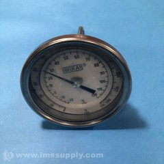 Wika Dial Bi-Metal Thermometer Gauge, 250 Degree F USIP