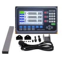 Precision 5μm Linear Scale DRO 2/3 Axis Digital Readout Glass Encoder Lathe Mill