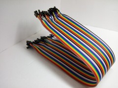 40 Pack 30cm 12” Row 2.54mm Female Female Dupont Cable Jumper Wire for Arduino