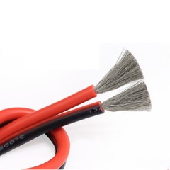 Twin 2-Core Flexible Silicone Cable 8/10/12/14/16/18/20/24/26/28/30AWG 2P Wire