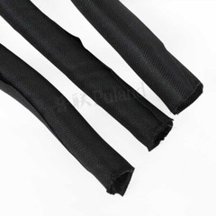 Braided Wire Wrap Cord Cable Sock Protection Sheath Wire Harness 5-60mm Black