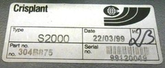 CRISPLANT TILT TRAY SORTER CONTROLLER CIRCUIT BOARD W/ BRACKET, S2000, 304B875