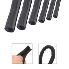 Resist Abrasion Split Wire Loom Conduit Wiring Sleeving Protection Harness Lot