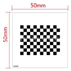 1pc Film Calibration Board Checkerboard Optical Calibration Board Machine Vision