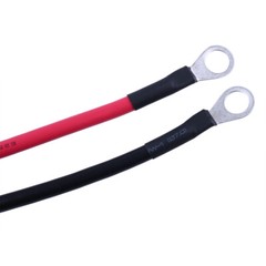 2PCS 8 AWG Gauge Copper Battery Cable Power Wire Car Marine Inverter RV Solar