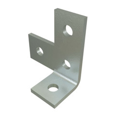 Unistrut P1034-EG, 3-1/2″ x 2″ x 3-1/2″, Steel, 4-Hole Tee, 90D Strut Angle, 1pc