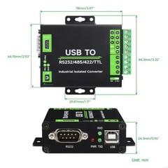 USB TO RS232/RS485/RS422/TTL Isolated Converter with FT232RL TVS Diode Adapter