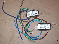 NEW PAIR CORCOM 2VB3 EMI FILTERS 2A @ 120/250 VAC P402