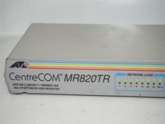 Allied Telesyn AT-MR820TR ATMR820TR Multiport Micro Hub/Repeater Hub 8 Ports NG