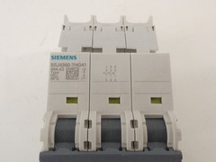 Siemens 5SJ4360-7HG41 Miniature Circuit Breaker 60A 3P 240V MCB – NEW Surplus!