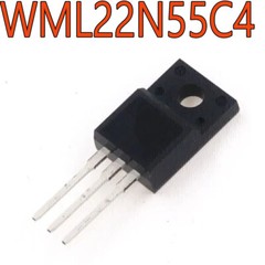 10pcs WML22N55C4 TO-220F 550V