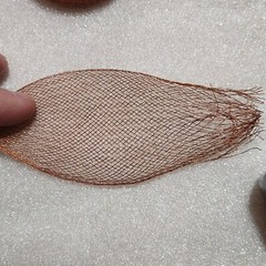 5 Yds(15 Ft) 1 Roll 3/4″ BRAIDED GROUND STRAP. Vintage Copper Flat Braid ACS.USA