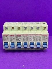 Xinade DZ47-63 C20 , C10 230/400V Circuit Breaker 10 A , 20A [Lot of 7] NEW