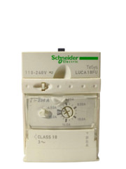 SCHNEIDER ELECTRIC LUCA18FU 110-240V 4.5-18A MOTOR STATER CONTROL UNIT FREE SHIP