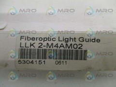 SICK LLK2-M4AM02 FIBER OPTIC LIGHT GUIDE NSMP