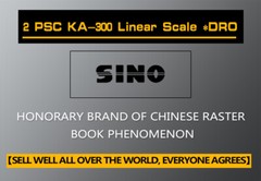 SINO SDS2MS Set Digital Readou +2PCS Linear Scale 5U for Lathe Mill CNC Machine