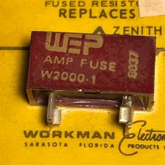 W2000-1 – WORKMAN – AMP FUSE