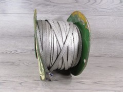 1/2″ BRAIDED GROUND STRAP 6 AWG 240 Stranded Tinned Copper Flat Braid 25Lbs.