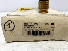 Cooper Bussmann FRS-R-1-6/10 1.6A 600VAC Class RK5 Fuse (lot of 7)