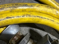 🔥Electromotive Systems Pendant Cable 36C/16AWG MTW 600V 90C 12’, Used🇺🇸