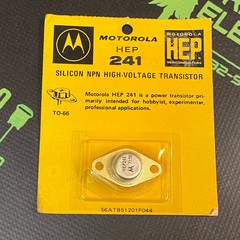 HEP241 – MOTOROLA – High Voltage, Medium Power Switch NTE175