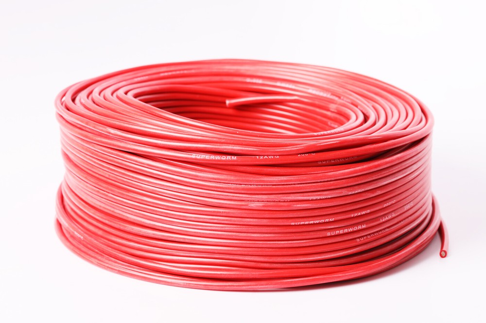 SUPERWORM 12 Gauge Flexible Silicone Copper Wire 100 Meters by ACER Racing