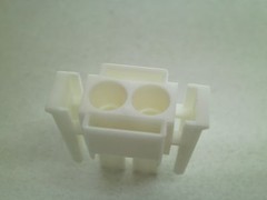 NEW! PACK OF 5! AMP CONNECTOR HOUSING, PLUG, MATE N LOCK, 2WAY, 770017-1 RC